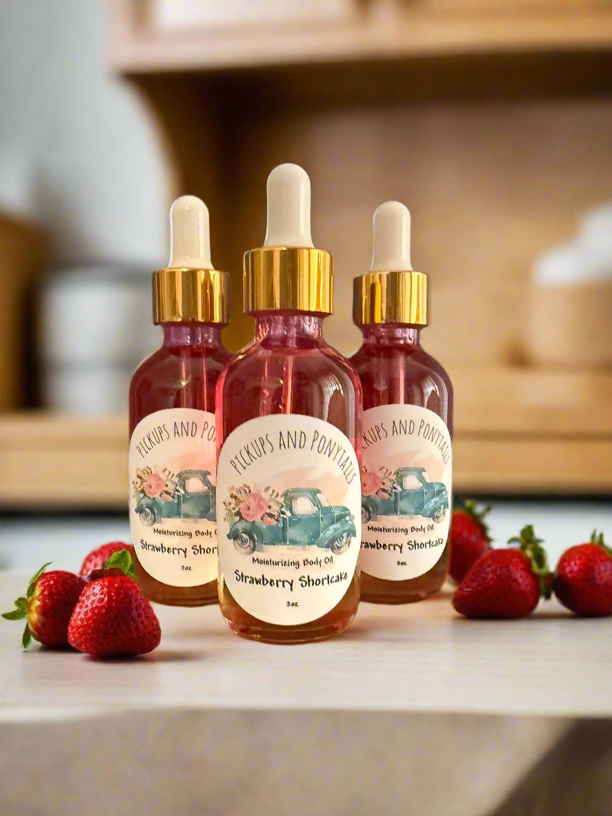 Strawberry Shortcake Moisturizing Body Oil