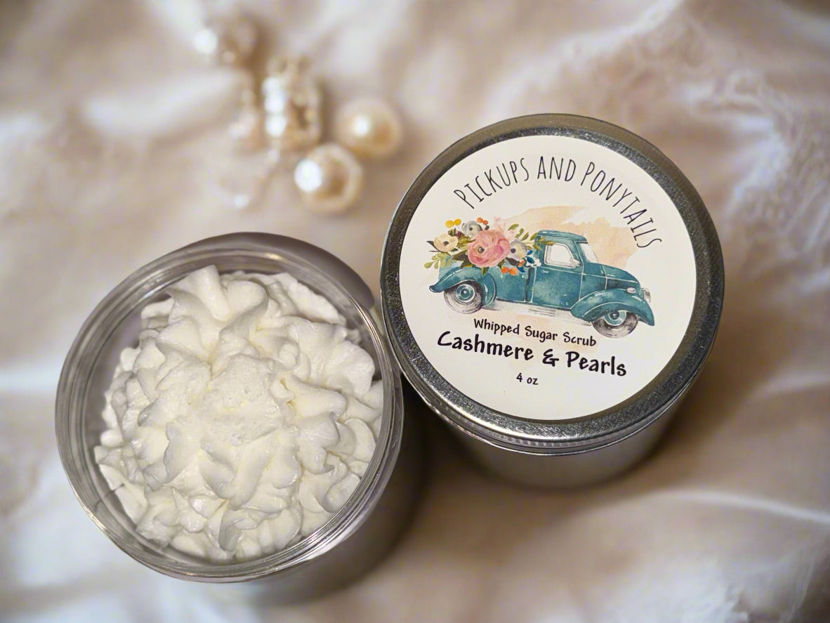 Cashmere & Pearls Whipped Sugar Scrub