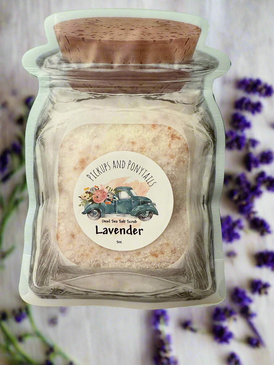 Lavender Salt Scrub