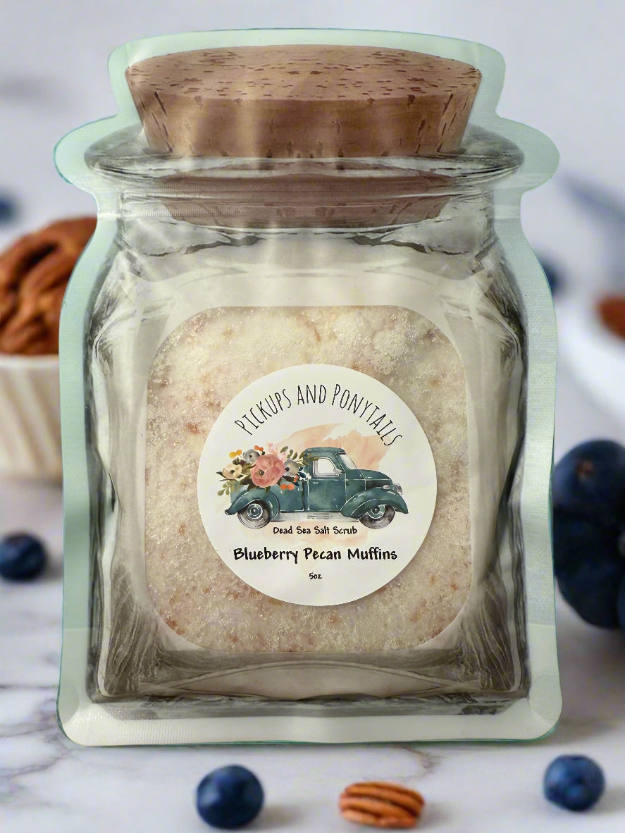 Blueberry Pecan Muffins Salt Scrub