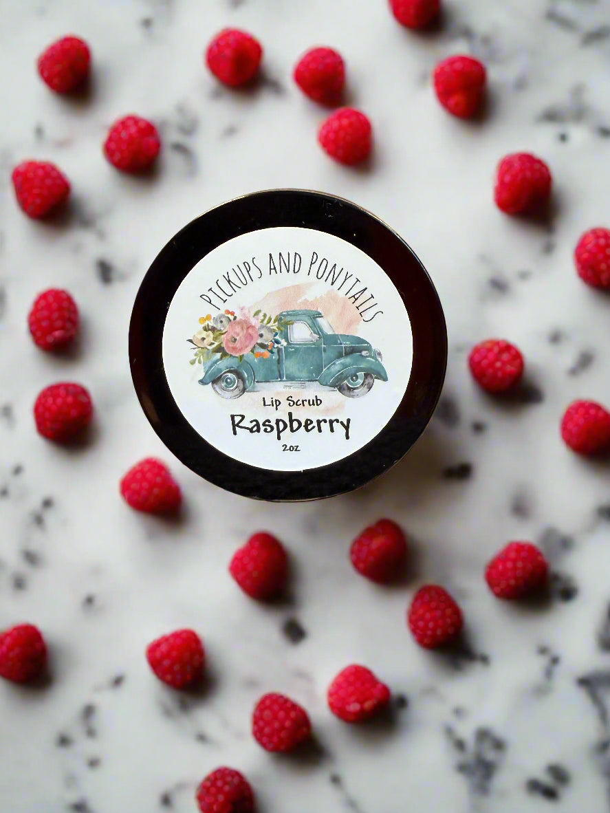 Raspberry Lip Scrub