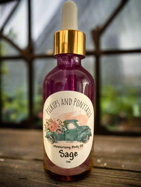 Sage Moisturizing Body Oil