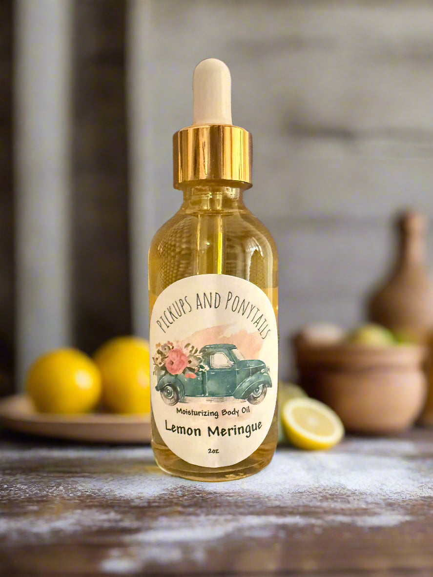 Lemon Meringue Moisturizing Body Oil