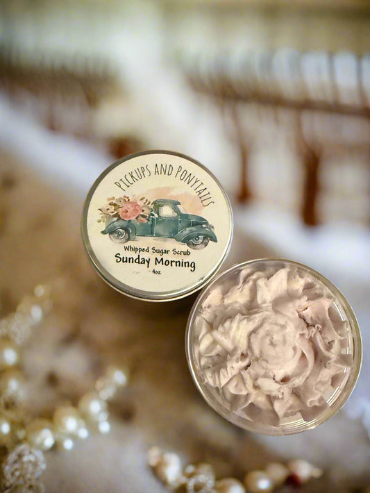 Sunday Morning Whipped Sugar Scrub
