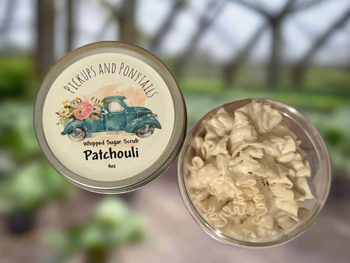 Patchouli Whipped Sugar Scrub