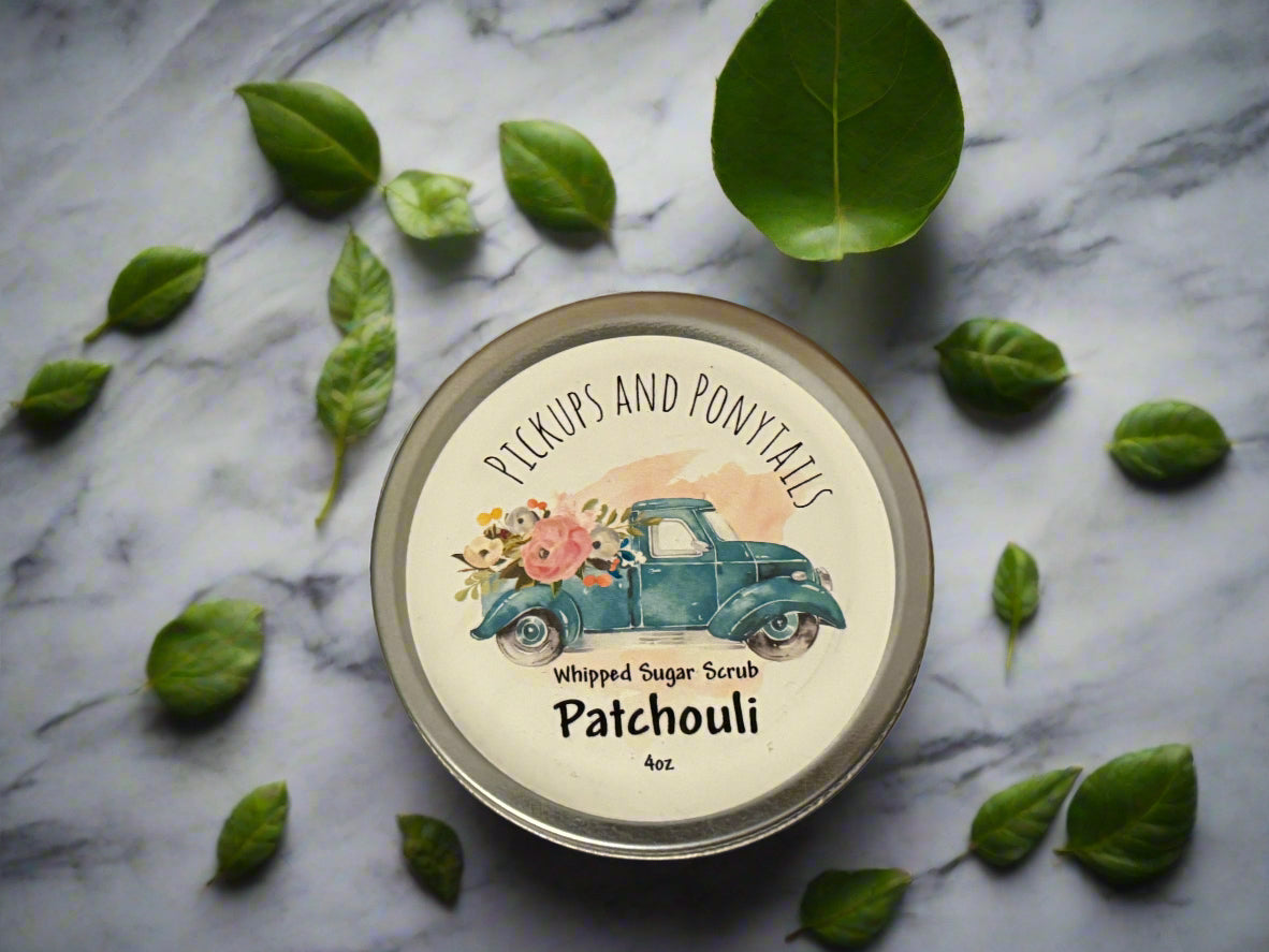 Patchouli Whipped Sugar Scrub