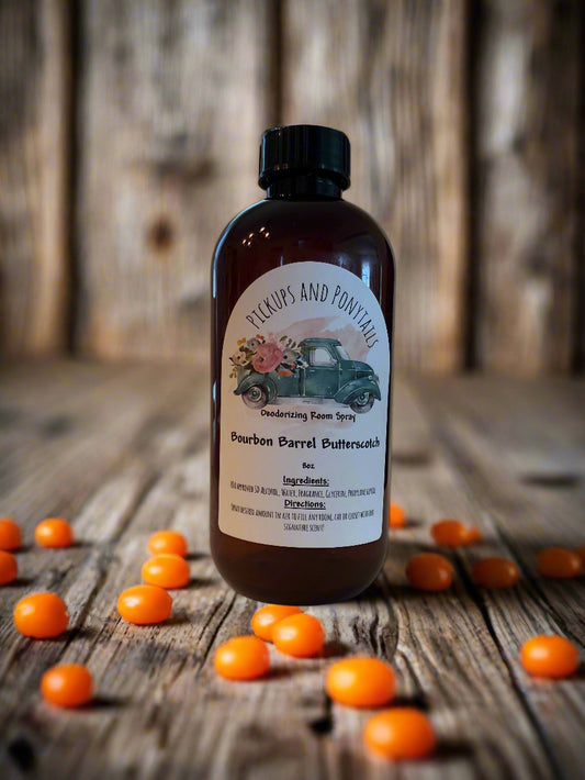 Bourbon Barrel Butterscotch Deodorizing Room Spray