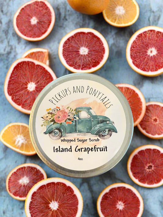 Island Grapefruit Whipped Sugar Scrub