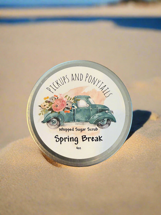 Spring Break Whipped Sugar Scrub