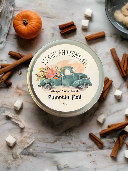 Pumpkin Roll Whipped Sugar Scrub