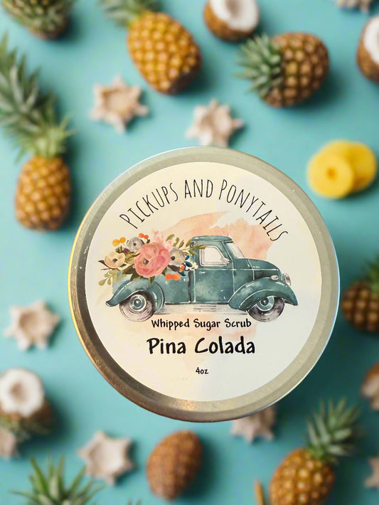 Pina Colada Whipped Sugar Scrub