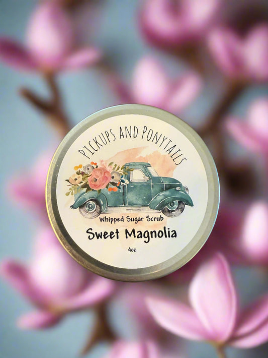 Sweet Magnolia Whipped Sugar Scrub