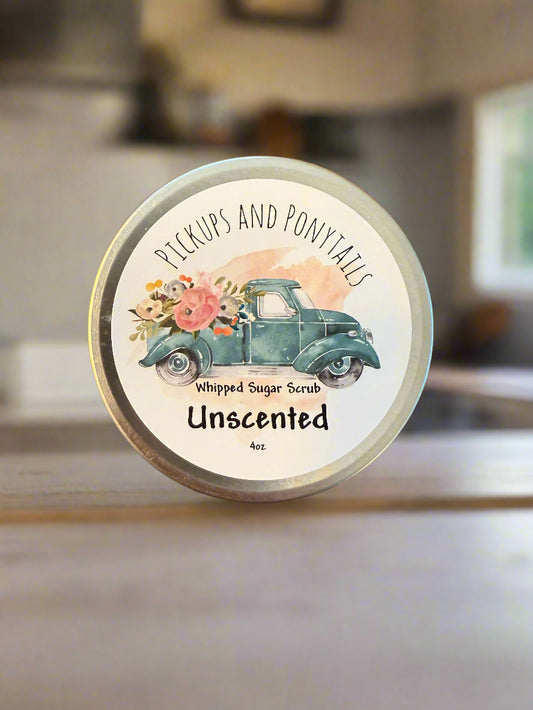 Unscented Whipped Sugar Scrub