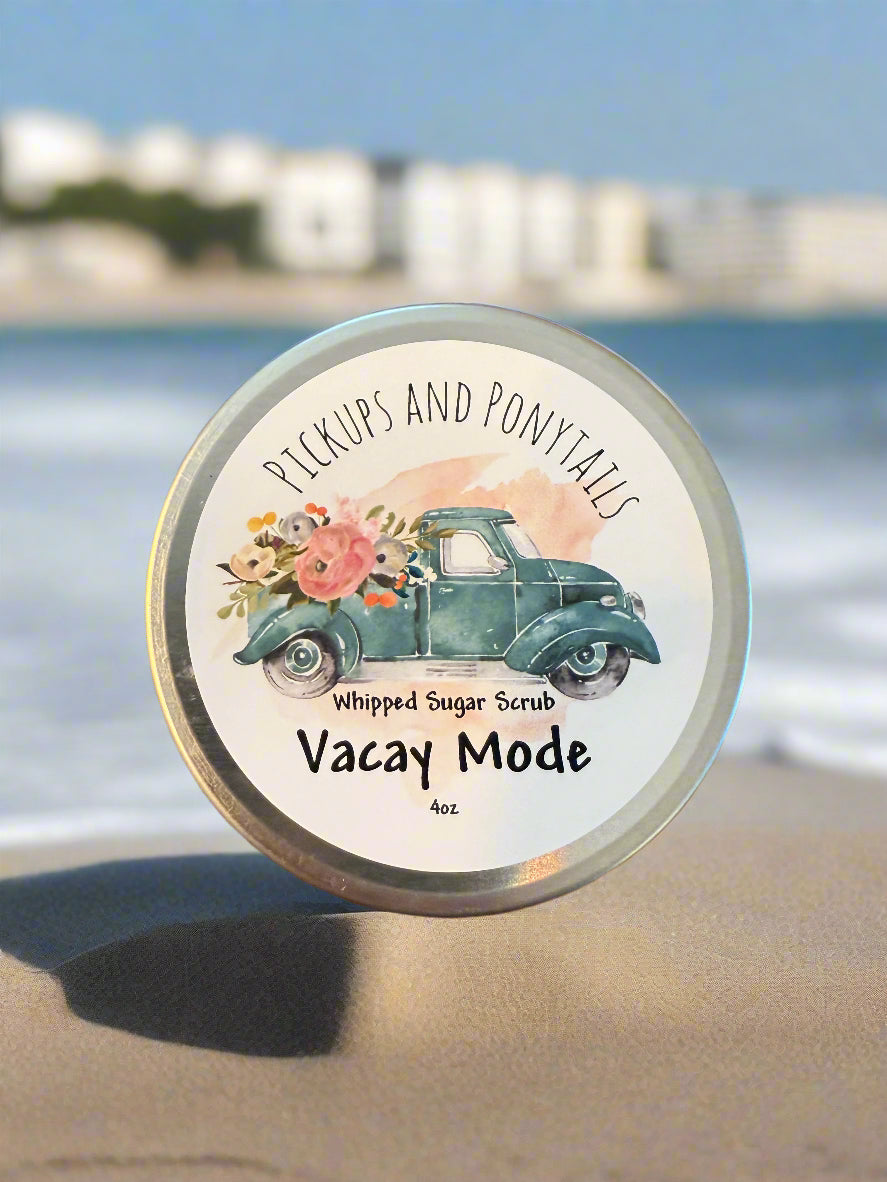 Vacay Mode Whipped Sugar Scrub