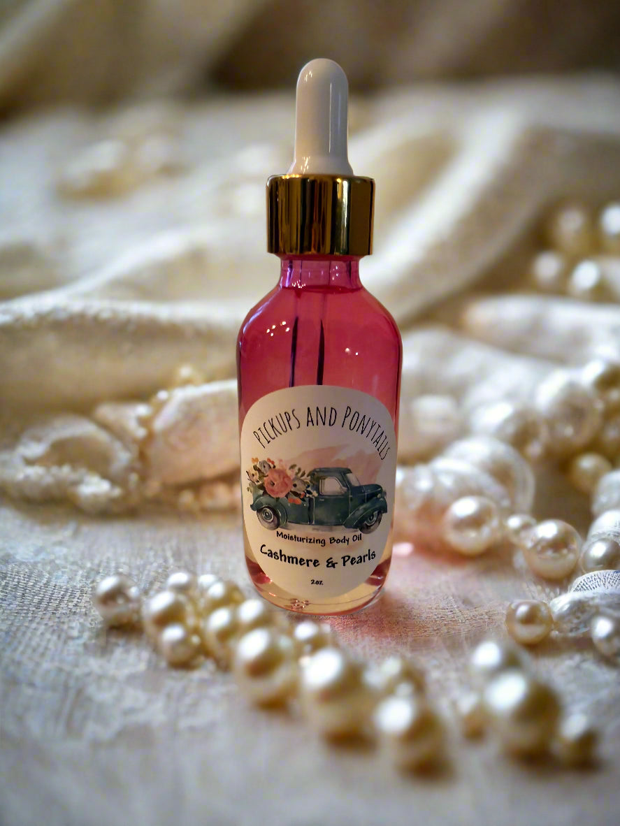 Cashmere & Pearls Moisturizing Body Oil