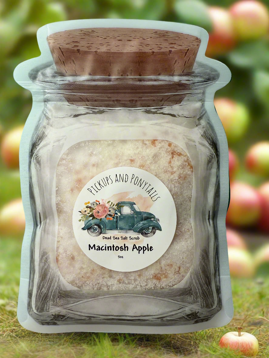 Macintosh Apple Salt Scrub