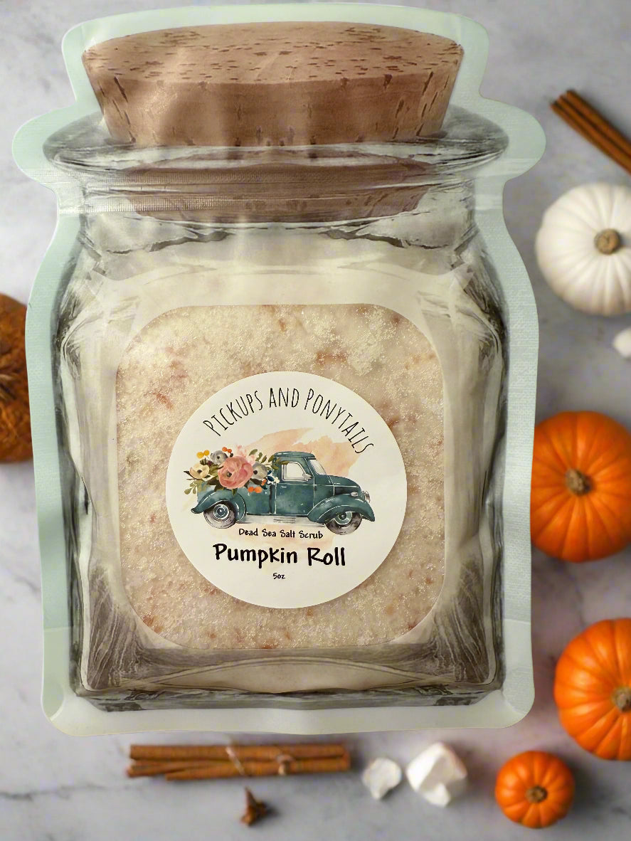 Pumpkin Roll Salt Scrub