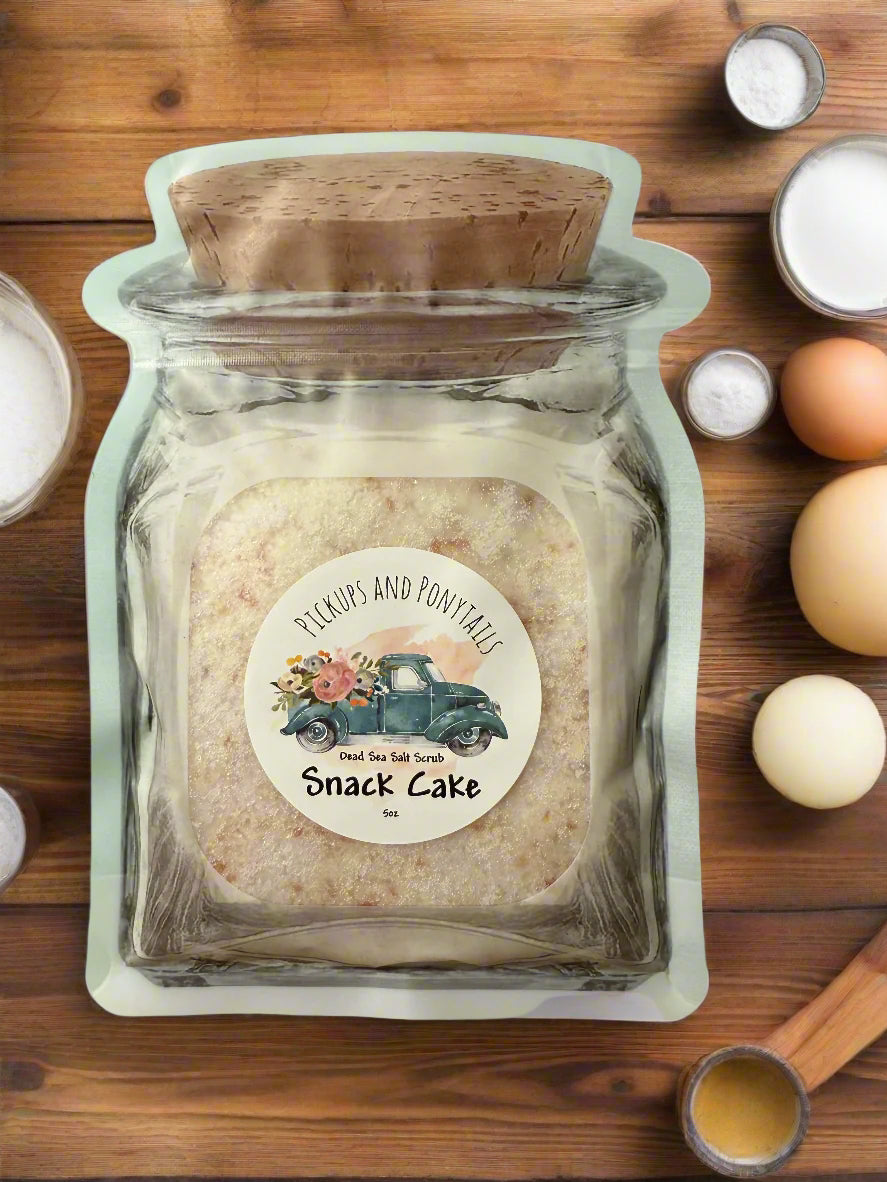 Snack Cake Salt Scrub