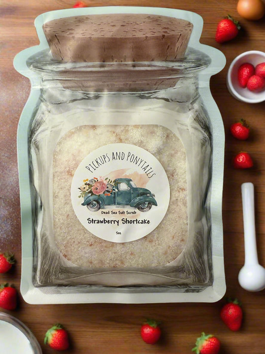 Strawberry Shortcake Salt Scrub