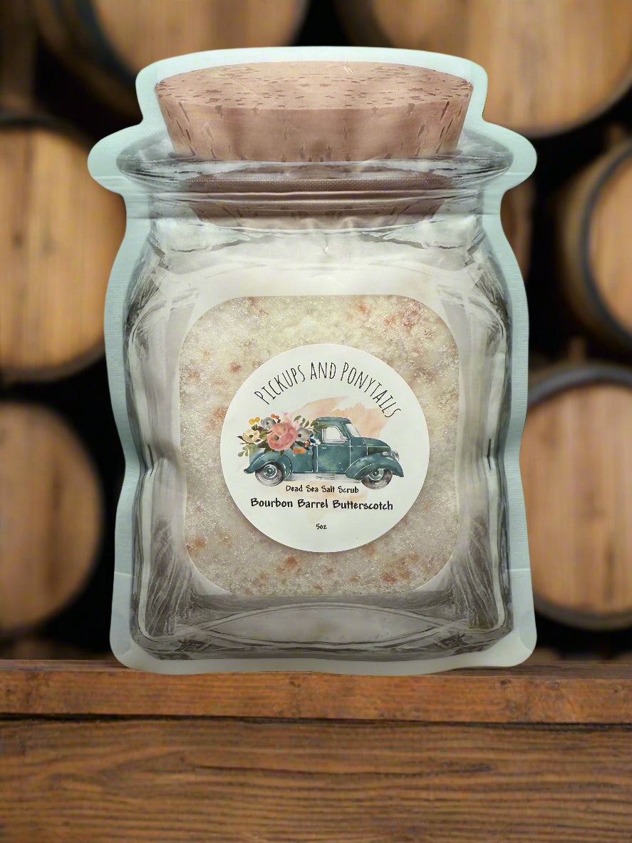 Bourbon Barrel Butterscotch Salt Scrub
