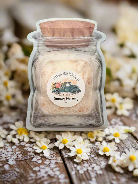 Sunday Morning Salt Scrub