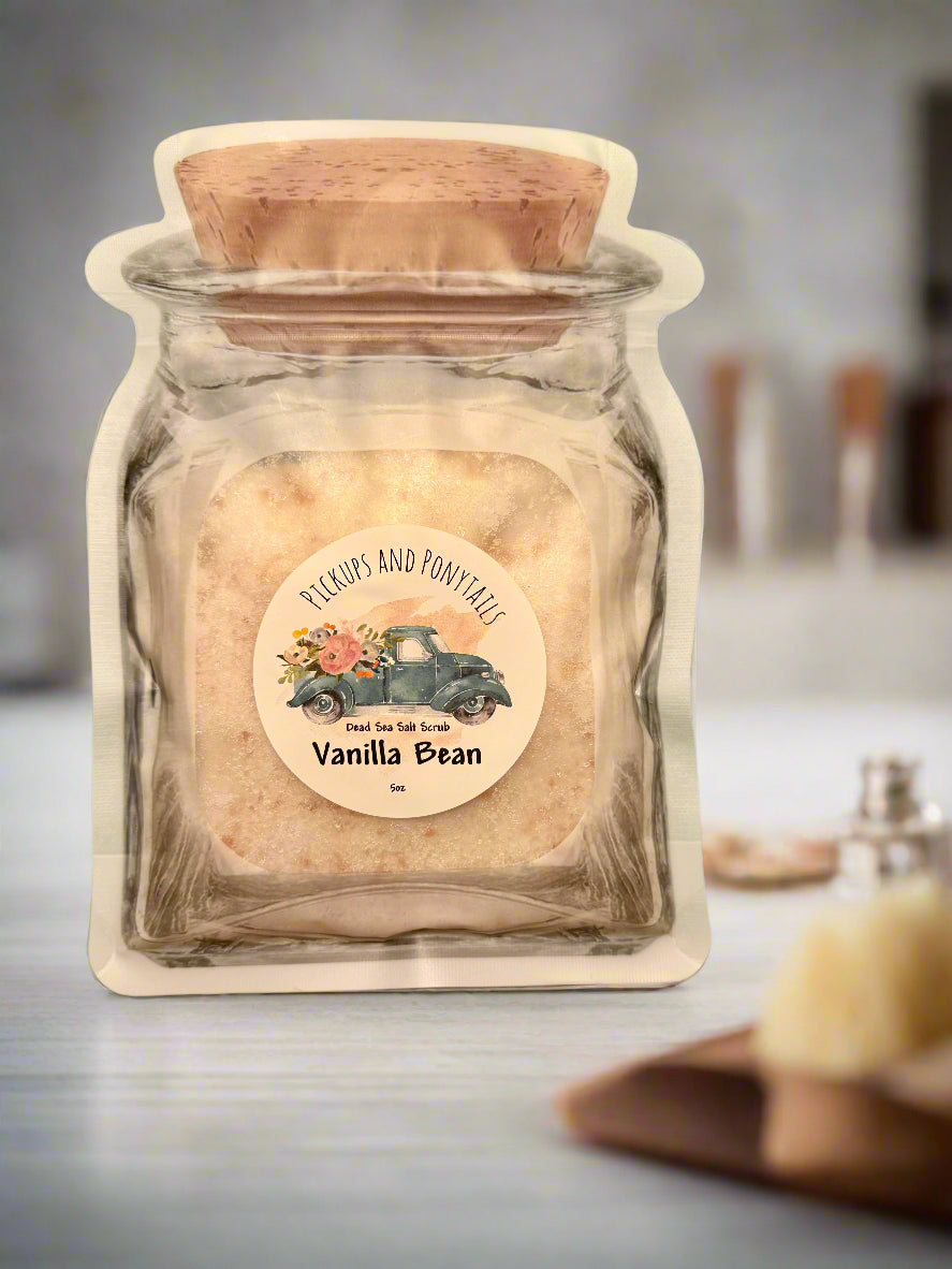 Vanilla Bean Salt Scrub