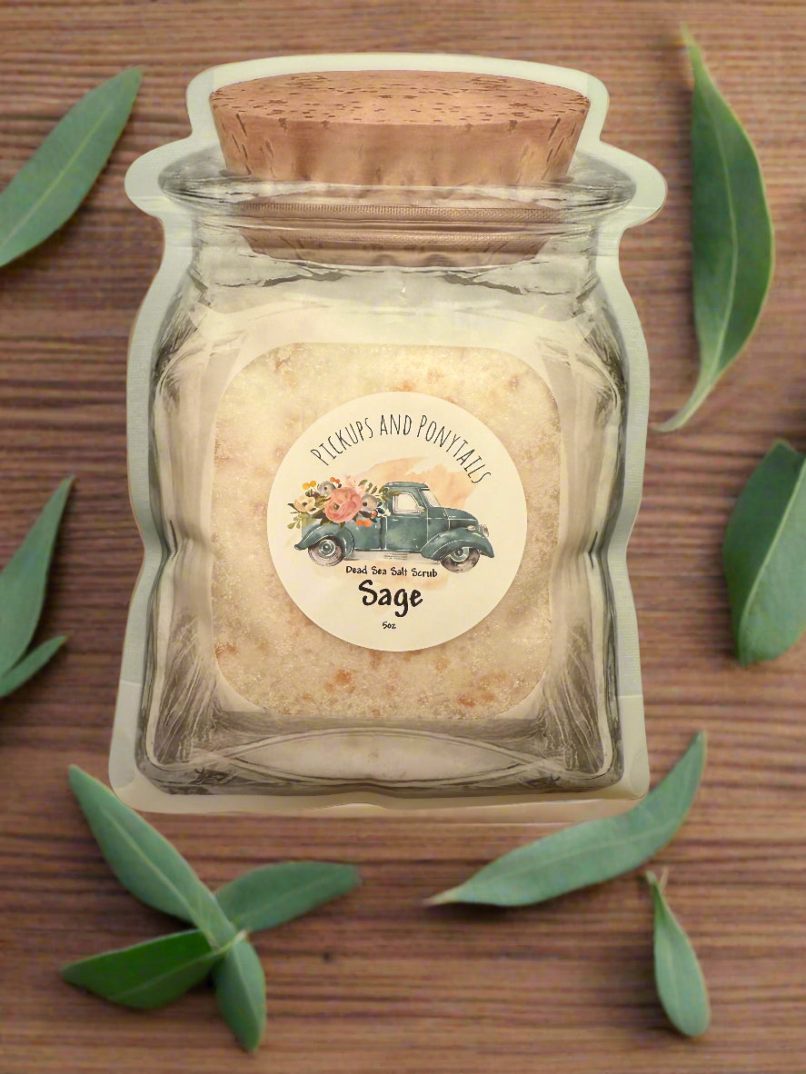 Sage Salt Scrub