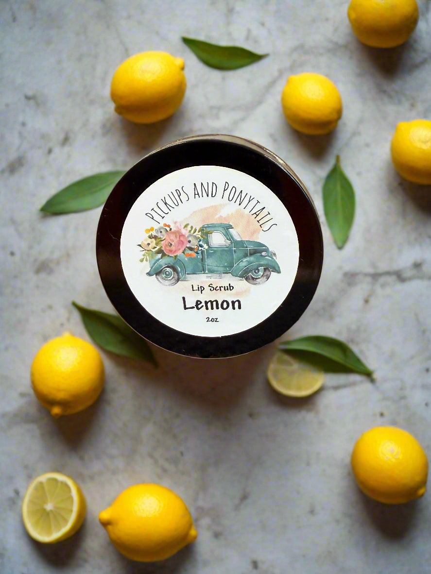 Lemon Lip Scrub